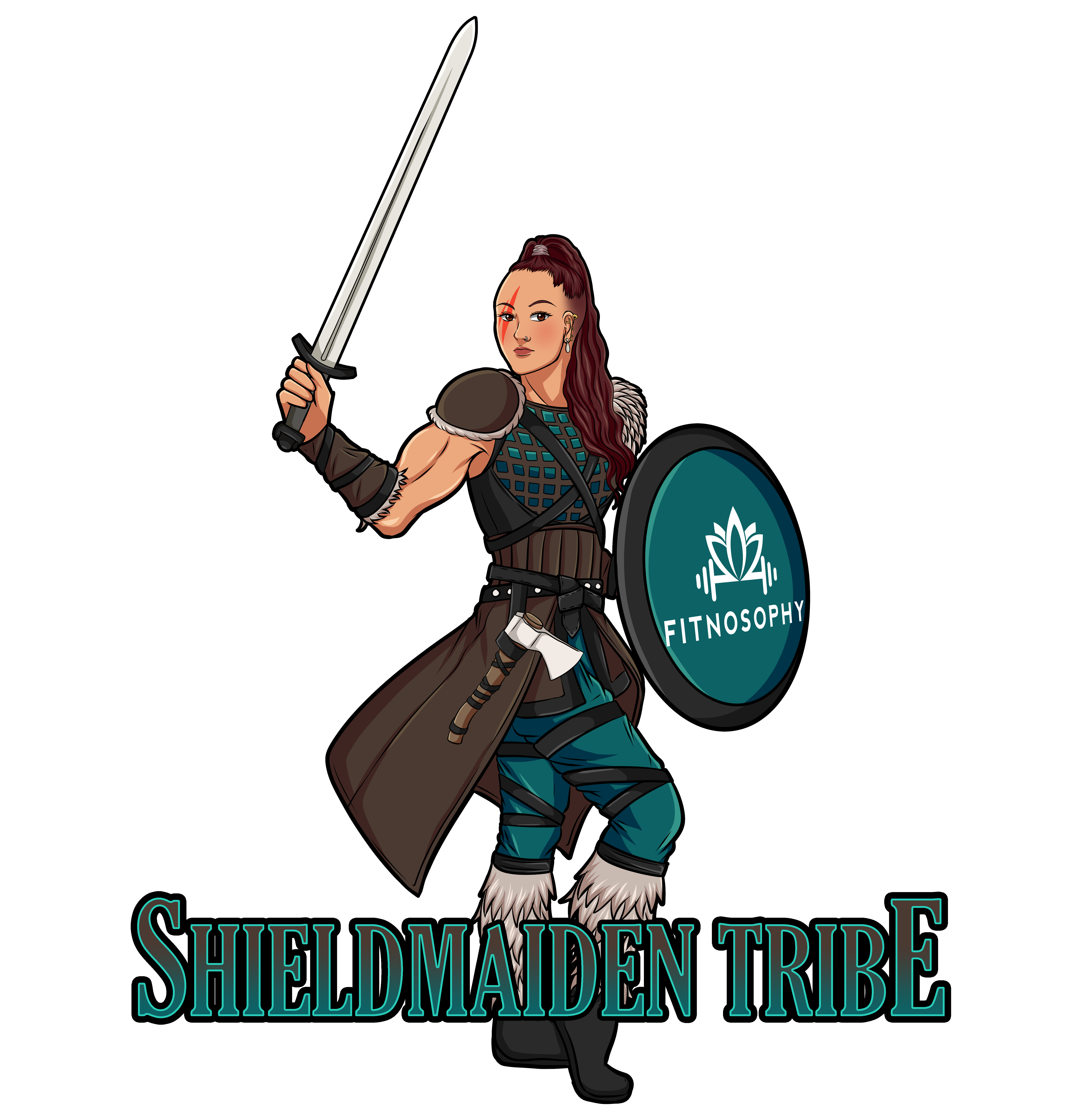fitnosophy Shield-Maiden Tribe Gaia Domenici